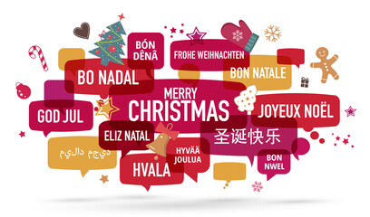 Merry christmas languages