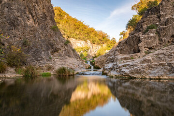 The Ballikayalar Canyon in Gebze, Kocaeli