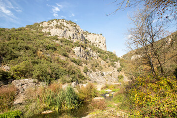 The Ballikayalar Canyon in Gebze, Kocaeli
