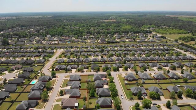 Warner Robins, Georgia, Downtown, Amazing Landscape, Aerial View