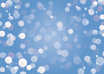 冬のぼかし背景