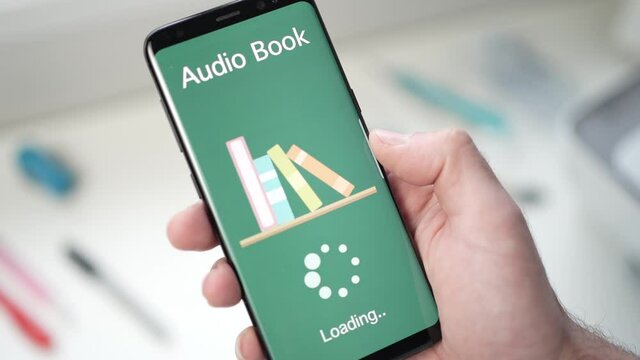 Listening to Audio Book on a Mobile Smart Phone app