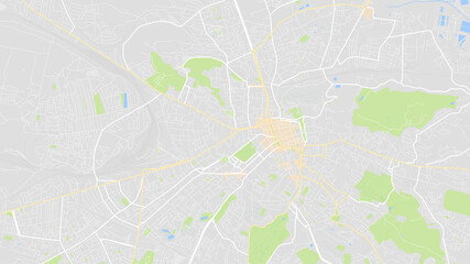 vector map city Lviv Ukraine