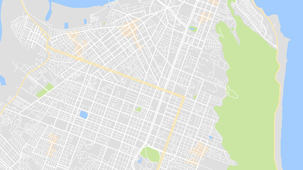 Fototapeta premium digital vector map city of Alecrim. You can scale it to any size.
