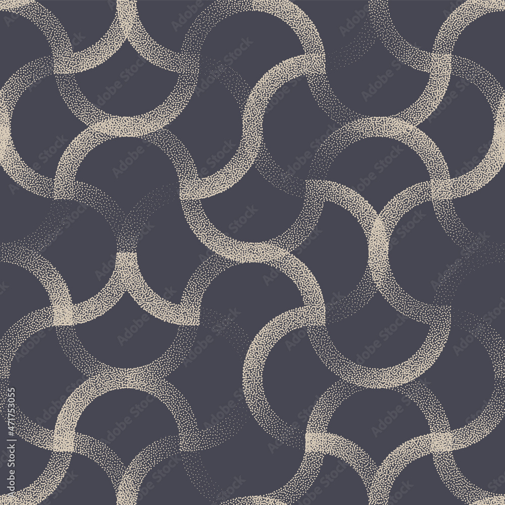 Poster elegance seamless pattern vector intricate curved lines luxury abstract background. decorative semic