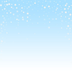 Random falling stars Christmas background. Subtle