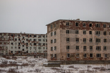 old abandoned building