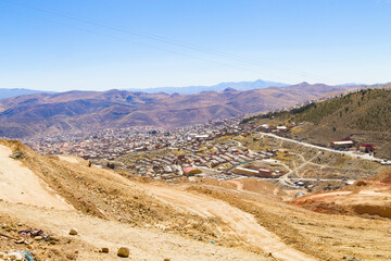 Potosi aerial view,Bolivia