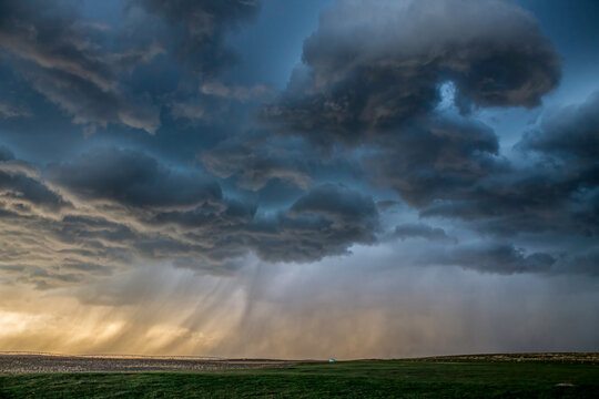 Amazing Blue Stormy Skies © NZP Chasers