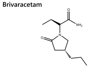 Brivaracetam, sold under the brand names Briviact and Brivajoy among others, a chemical analog of levetiracetam, is a racetam derivative with anticonvulsant properties.