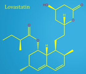 Lovastatin, sold under the brand name Mevacor among others, is a statin medication, to treat high blood cholesterol and reduce the risk of cardiovascular disease. ... It works by decreasing the liver'