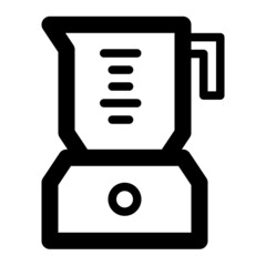 blender outline icon, suitable for electronics icon set