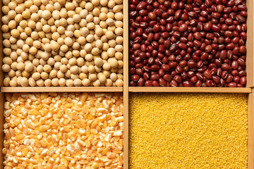 A lot of nutritious grains