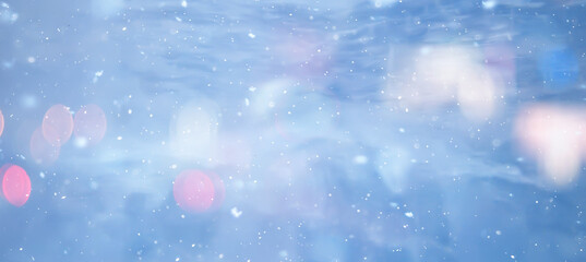 Obraz na płótnie Canvas abstract background snowfall overlay winter christmas seasonal snow