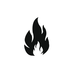 Fire flame icons symbol vector elements for infographic web