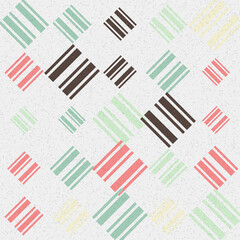 Abstract Geometric Pattern generative computational art illustration