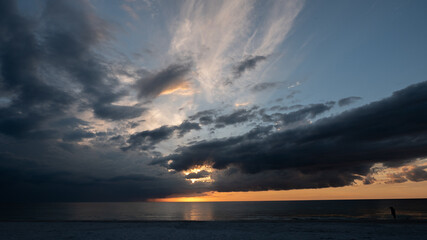 Beach sky