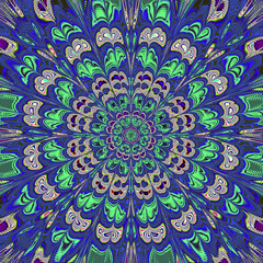 Mixing and melting as illustrated background