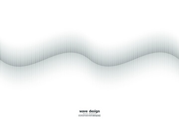 Abstract Pattern background, vector template for your ideas, monochromatic lines texture, waved lines texture. Technology wallpaper.