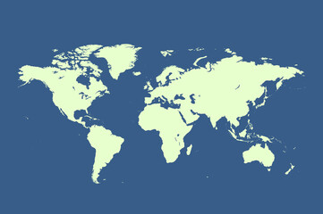 Fototapeta na wymiar illustration of world map