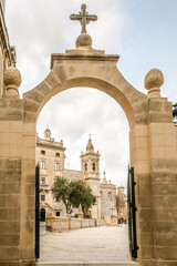 View at the Courtyard of Basilica of Saint Paul in Rabat - Malta