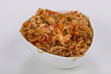 asian Glass noodle with chicken