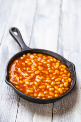 Baked beans, american staple food