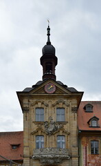 Fototapeta na wymiar Historisches Bauwerk in der Altstadt von Bamberg, Franken, Bayern