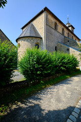 Kloster Wechterswinkel, Gemeinde Bastheim, Biosphärenreservat Rhön, Landkreis Rhön-Grabfeld,...