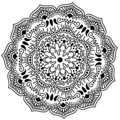 Abstract Decorative Mandala Art Design