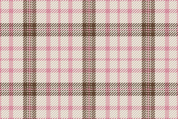 Seamless pattern of scottish tartan plaid. Repeatable background with check fabric texture. Vector backdrop striped textile print.