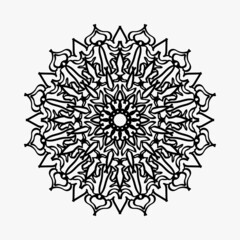 Mandala vector element round ornament decoration