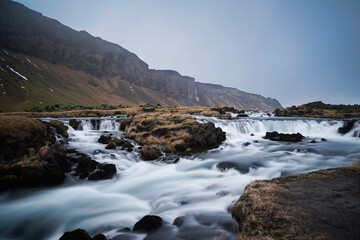 river in the mountains