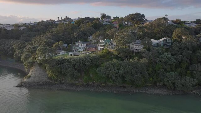 Aerial: Birkenhead point, Auckland, New Zealand