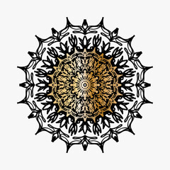Mandala vector element round ornament decoration