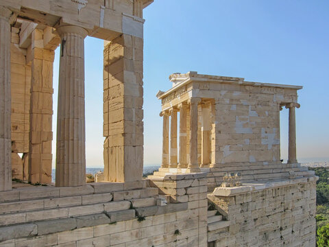 Athena Nike temple, Acropolis of Athens, Greece