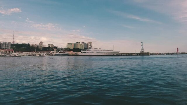 black sea yacht russia sochi