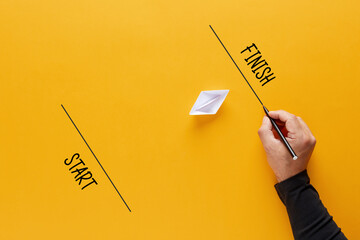 Goal achievement, progress or improvement in business or education