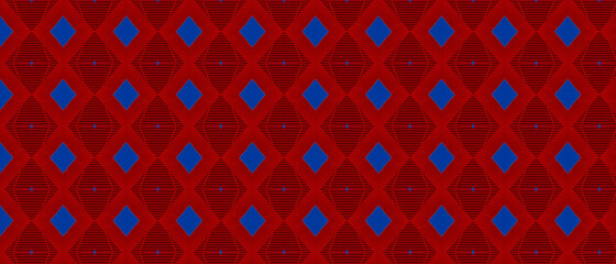 Fototapeta premium seamless geometric pattern with triangles