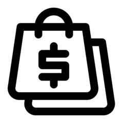 Obraz premium price icon suitable for online products buying and selling business