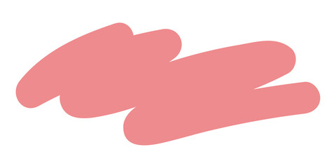 Isolated vector element. An abstract spot. An abstract shape. Color image on a white background. The print is used for packaging design.