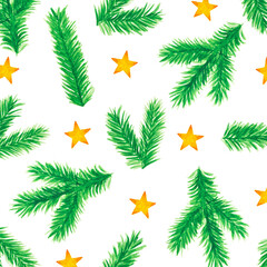 Christmas cards watercolor painting