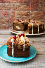 Banana circle cake.