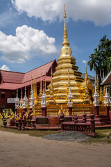 Within Wat Pan-Tao is a Buddhist temple in Chiang Mai province northern of Thailand.