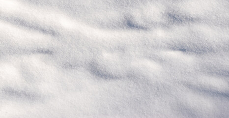 White seamless snow texture background. 