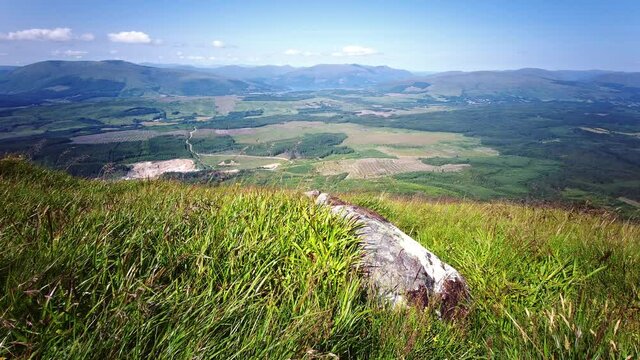 Loch Linnhe and Loch Eil from Finnish-aig Viewpoint - Scotland