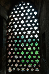 window views colors mosaic green mud