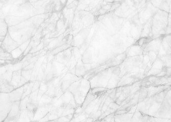 Fototapeta White marble texture background pattern top view. Tiles natural stone floor with high resolution. Luxury abstract patterns. Marbling design for banner, wallpaper, packaging design template. obraz