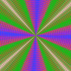 Pink blue geometries abstract background with rainbow