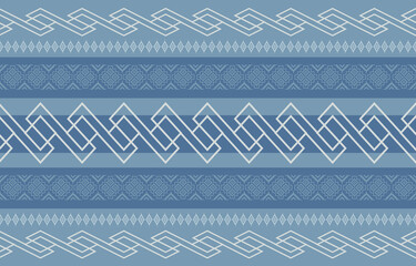 Geometric ethnic pattern seamless flower color oriental. seamless pattern. Design for fabric, curtain, background, carpet, wallpaper, clothing, wrapping, Batik, fabric,Vector illustration